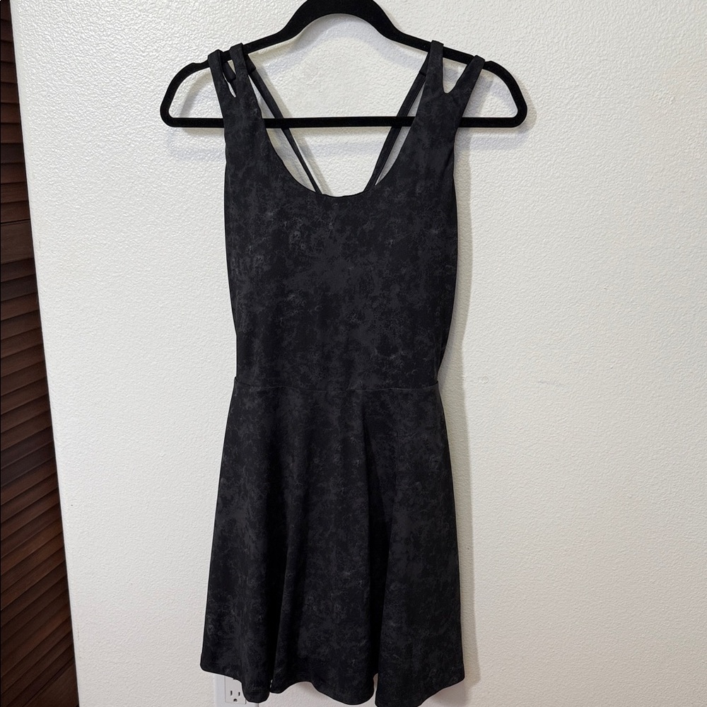 Fabletics Black Marbled Skort Mini Dress - sold out!